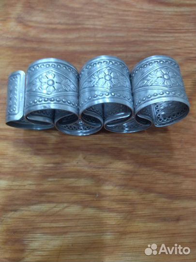 Салфетницы, подстаканник, лопатка, мельхиор