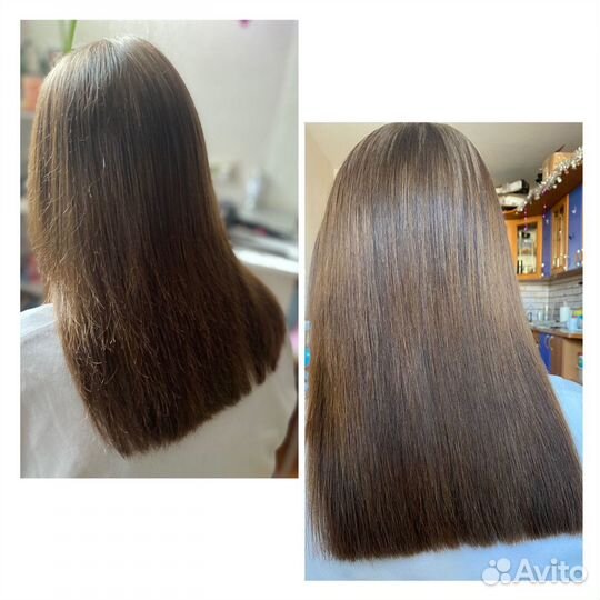 Реконструкция волос кератин ботокс