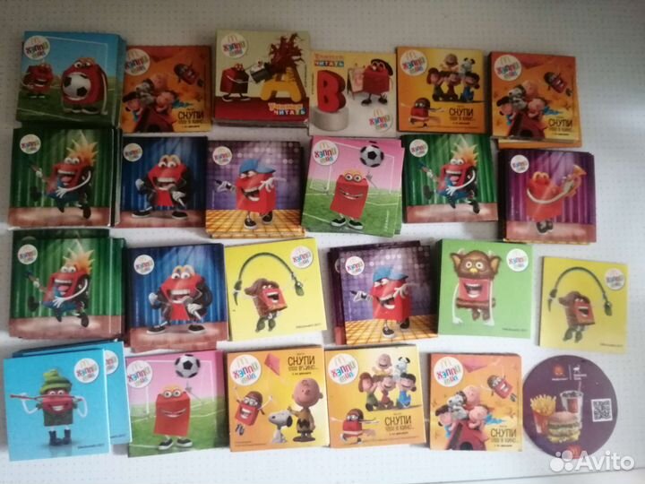 Наклейки, магниты McDonald's