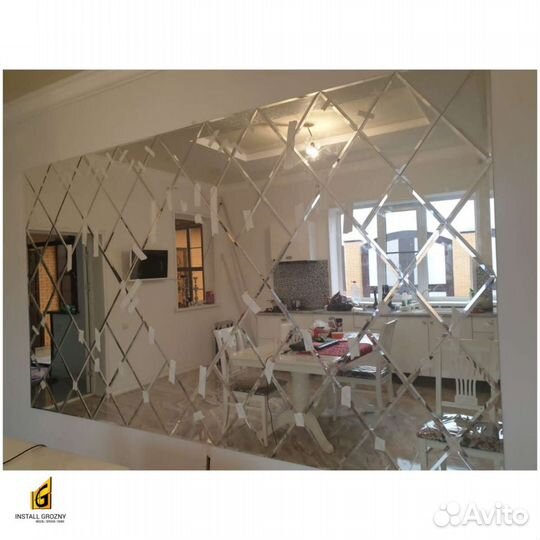 Зеркальная Плитка на стену