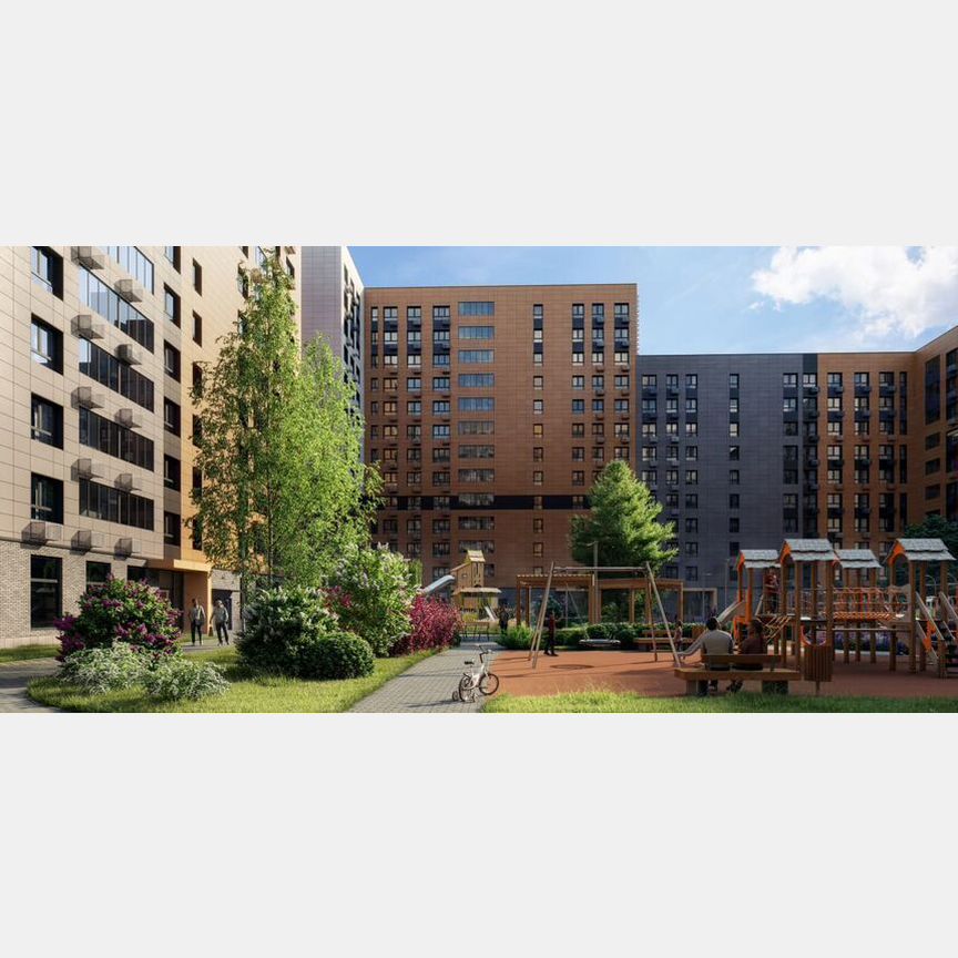 1-к. квартира, 33 м², 12/15 эт.
