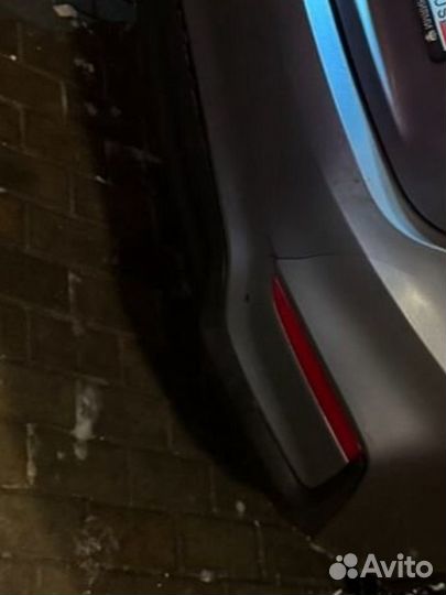 Задний бампер на hyundai solaris 2 2018