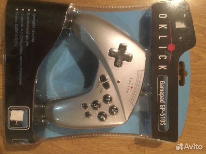 Геймпад Oklick GP-510S, 10 buttons, TurboFire, USB