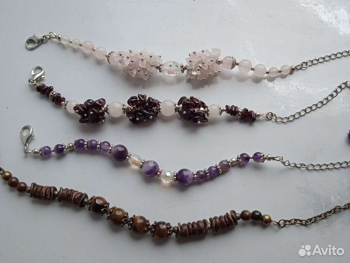 Браслет из натуральных камней жен