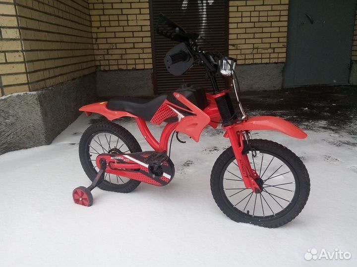 Детский Велосипед-мотоцикл actiwell BIK-ST16