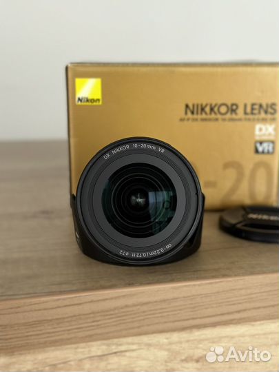 Nikon AF-P DX 10-20mm f/4.5-5.6G VR (как новый)