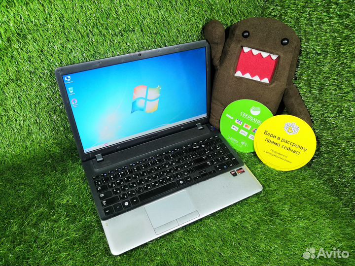 Мощный Samsung с новой батареей на AMD A6.Гарантия