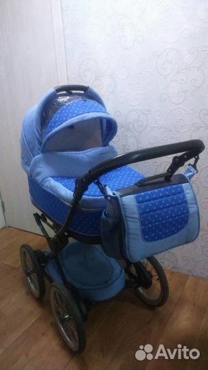 Коляска 2 в 1 рико бланка классик