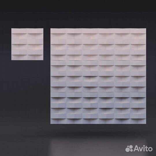 Гипсовая 3D панель 