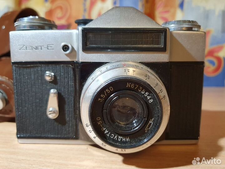 Фотоаппарат Зенит-Е с объективом Индустар 50