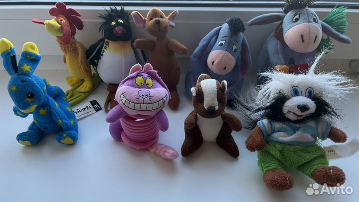 Игрушки макдональдс 2000 старые