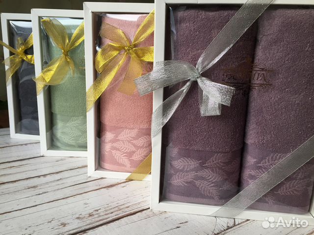 Набор махровых полотенец