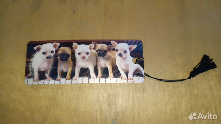 Закладки для книг 3D с линейкой