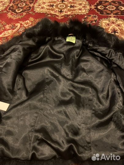 Шуба женская натуральная кролик