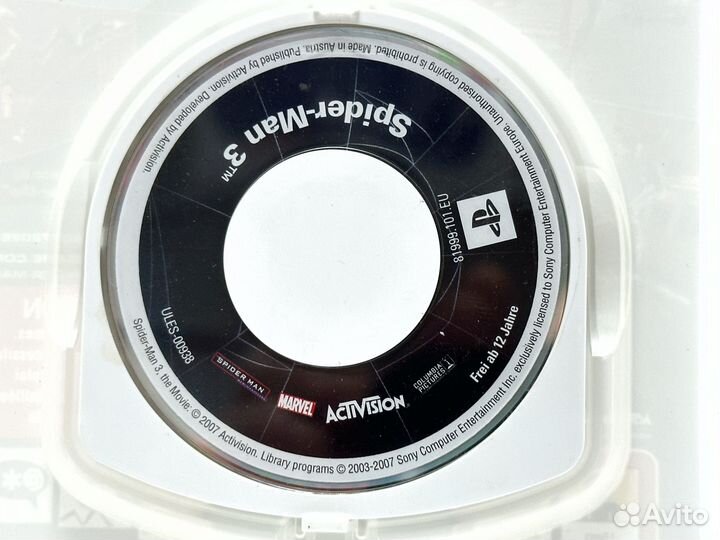 Spider-Man 3 Человек-Паук 3 (PSP) Б/У