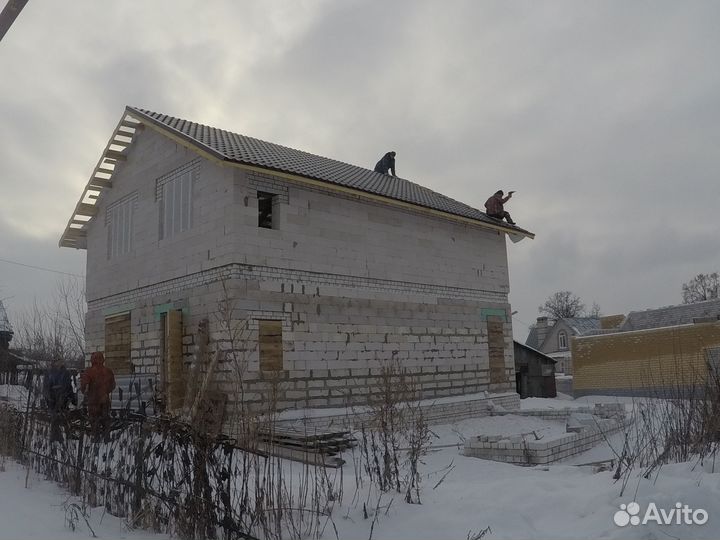 Монтаж кровли, Плотники, Строим крыши-Под Ключ