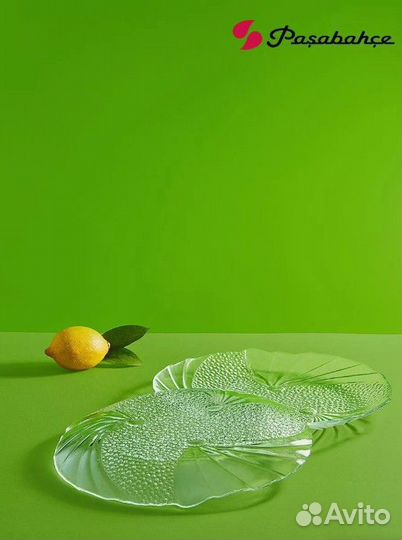 Обеденные тарелки 6 шт 24 см набор, новый