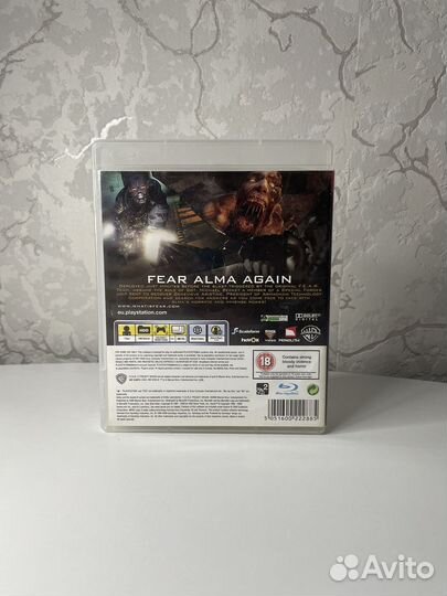 Fear 2 ps3 игры ps3