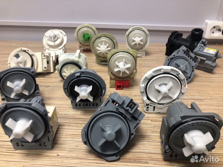 Запчасти для стиральных машин новые и б/у