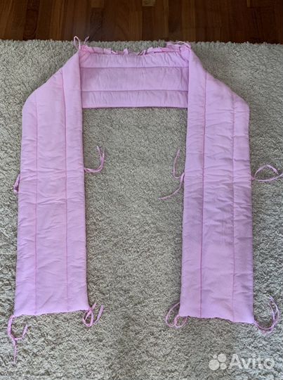 Бортики в детскую кроватку как новые