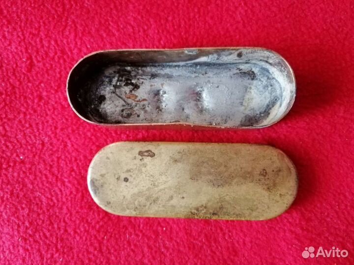 Бикс старинный латунный, стерилизатор