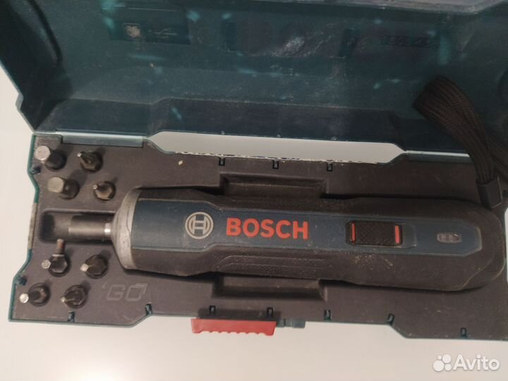 Аккумуляторная отвертка bosch go 2