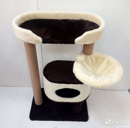 Домики когтеточки для кошек, комплексы на заказ