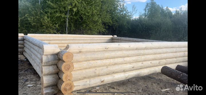 Срубы домов и бань под заказ
