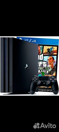 Игровая приставка ps4 pro с играми