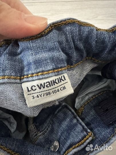 Джинсы и рубашка на девочку 104 см рост