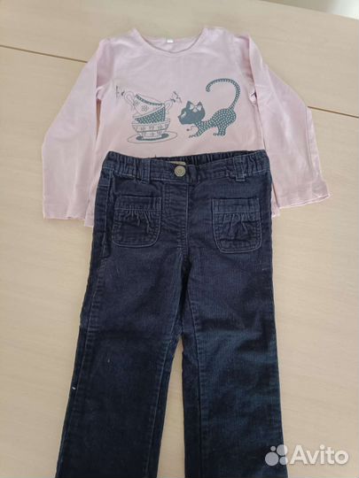 Вещи пакетом на девочку 98 104