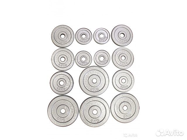 Набор штанга+гантели 50 кг