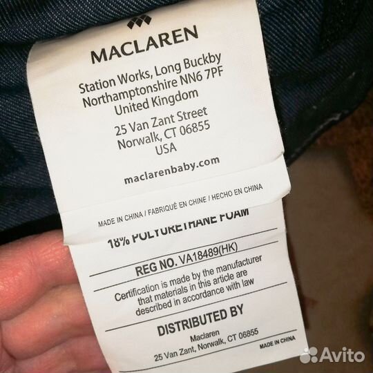 Джинсовый текстиль Maclaren Quest