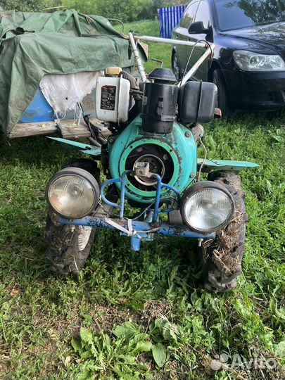 Мотоблок Moroland ML 3 дизельный с прицепом