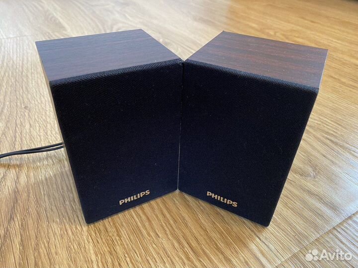 Колонки деревянные 2.0 Philips SPA20