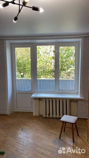 Остекление балокона с монтажом