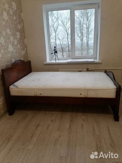 Кровать полуторка с матрасом бу