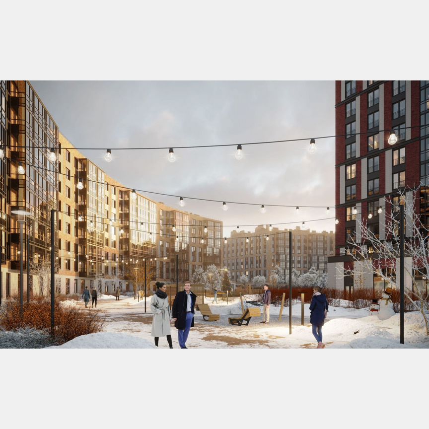 Квартира-студия, 28,2 м², 16/25 эт.