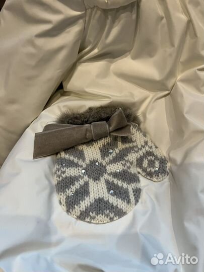 Пуховик для девочки 92 lapin house