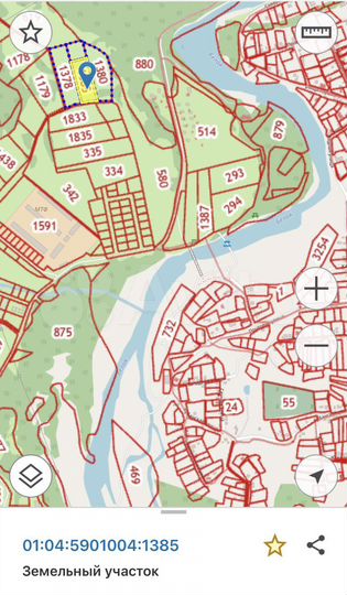 Участок 70 сот. (СНТ, ДНП)