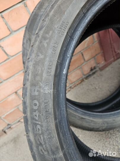 Continental ContiSportContact 5 225/40 R19 и 255/35 R19 96Y