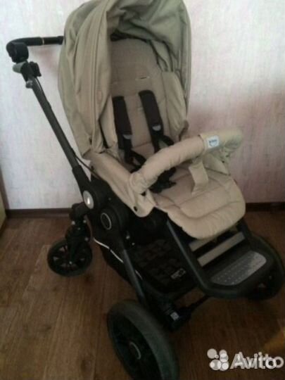 Коляска Teutonia BE YOU V2 2в1, доп.колеса, конвер