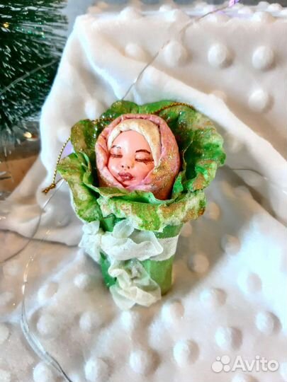 Пеленашки-капустята (ватная игрушка)