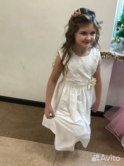 Платье для девочки Гуливер 7-9 лет 130-140 см