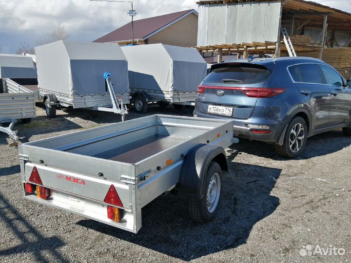 Легковой прицеп мзса. Продажа. Фаркопы. Рассрочка