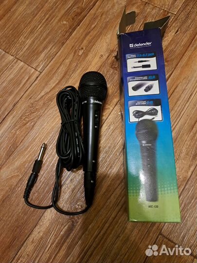 Микрофон defender dinamic karaoke mic 130