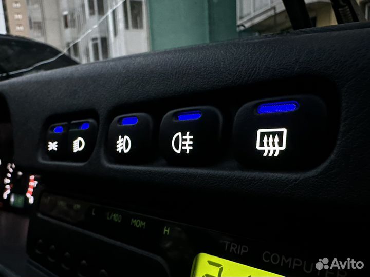 Кнопки с пересветом Ваз 2114 и доп индикацией