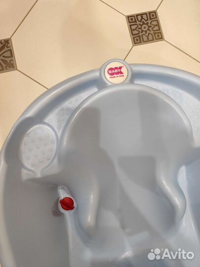 Анатомическая ванночка для купания Baby Ok Onda