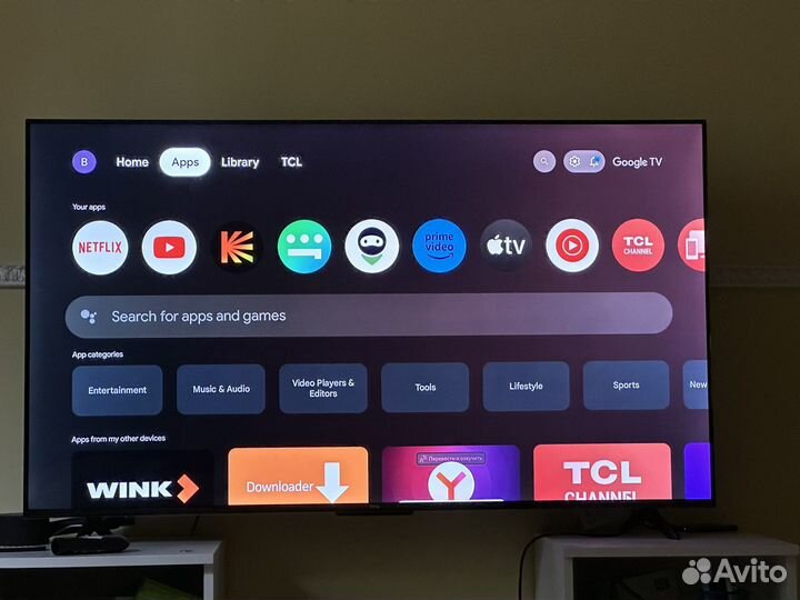 Телевизор TCL 55p637