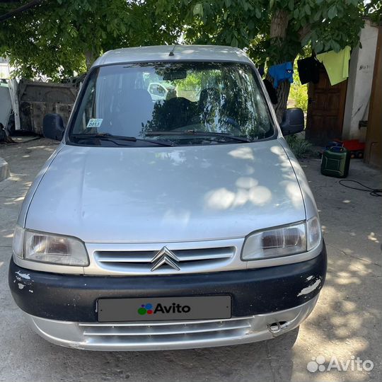 Citroen Berlingo 1.9 МТ, 2003, битый, 100 000 км